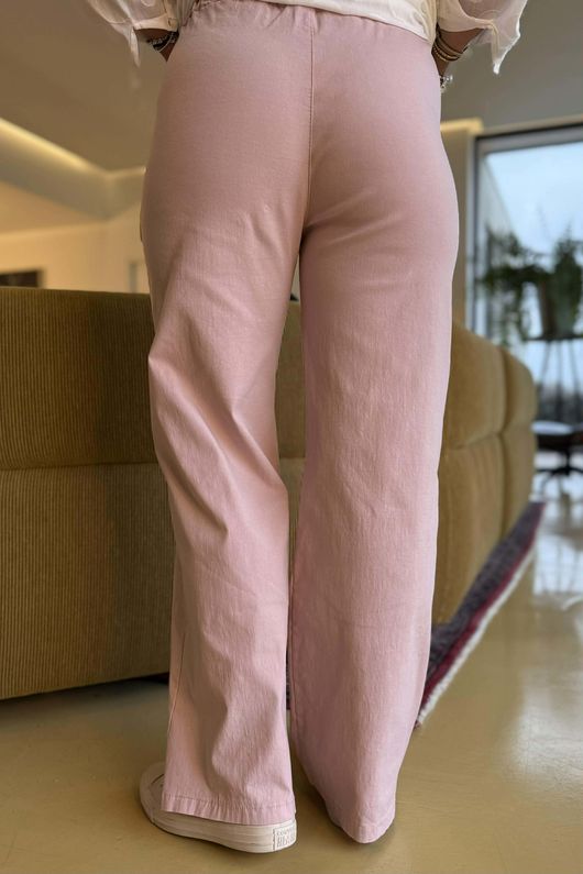 Luxury Wide Leg Magic Trouser Rosewater